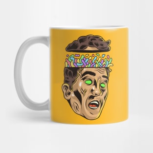 Overthinking make your head explode Mug